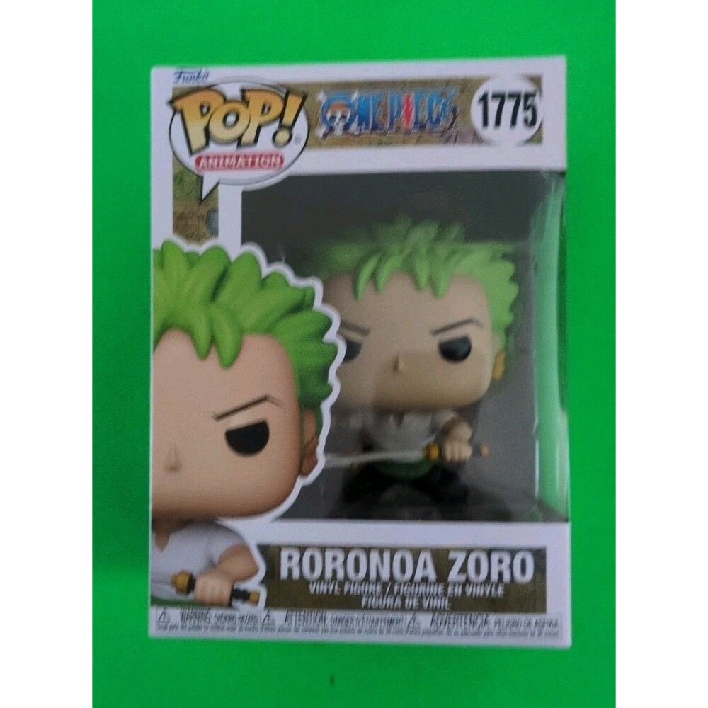 Funko Pop! Animation One Piece Roronoa Zoro Vinyl Figure #1775 W/ Protector